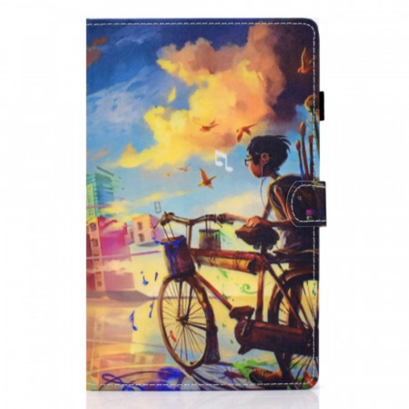 Κάλυμμα Samsung Galaxy Tab A8 (2021) Bike Art