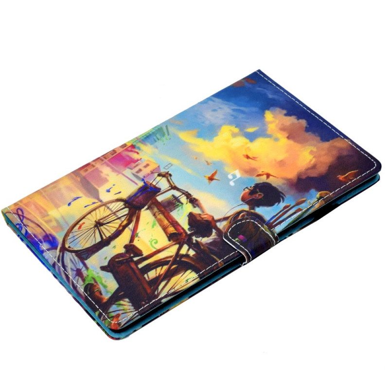 Κάλυμμα Samsung Galaxy Tab A8 (2021) Bike Art