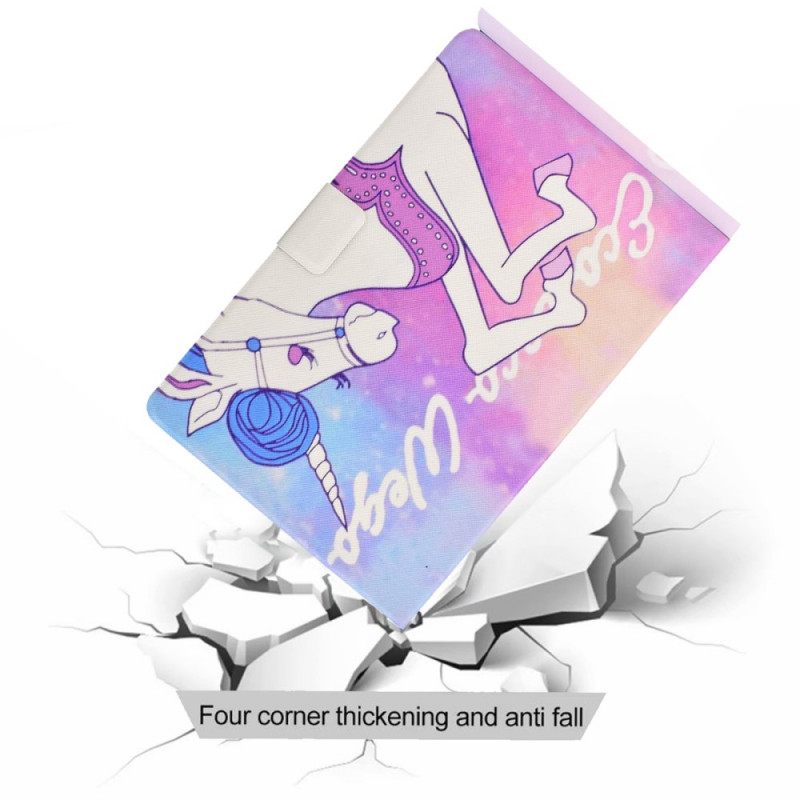 Κάλυμμα Samsung Galaxy Tab A8 (2021) Fantasy Unicorn