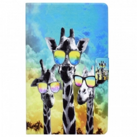 Κάλυμμα Samsung Galaxy Tab A8 (2021) Funky Giraffes