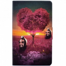 Κάλυμμα Samsung Galaxy Tab A8 (2021) Panda Heart