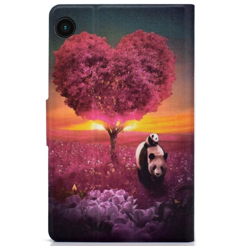 Κάλυμμα Samsung Galaxy Tab A8 (2021) Panda Heart