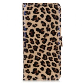 δερματινη θηκη iPhone 13 Pro Max Απλό Leopard