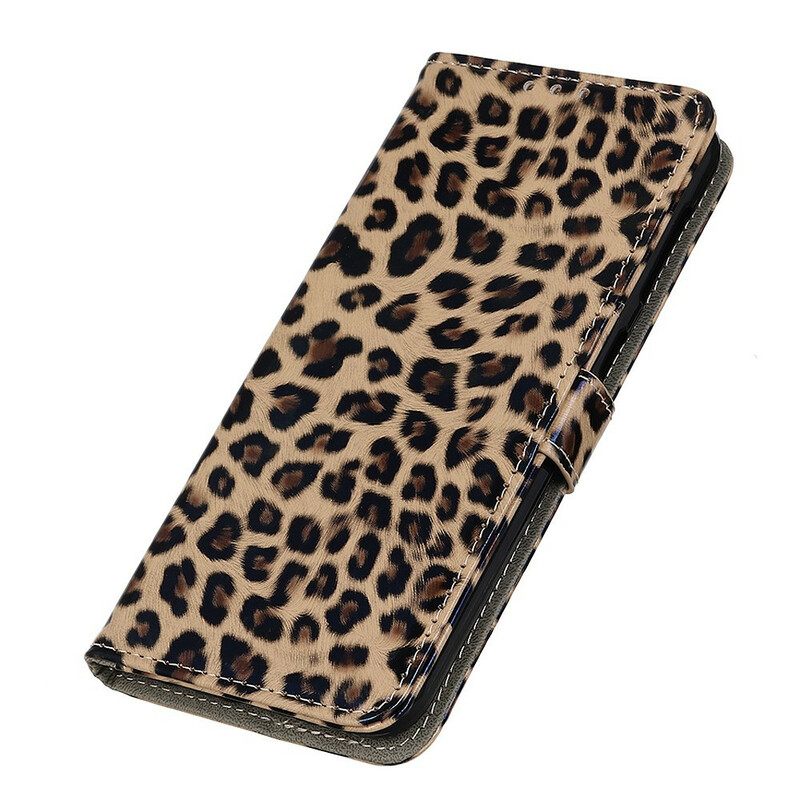 δερματινη θηκη iPhone 13 Pro Max Απλό Leopard