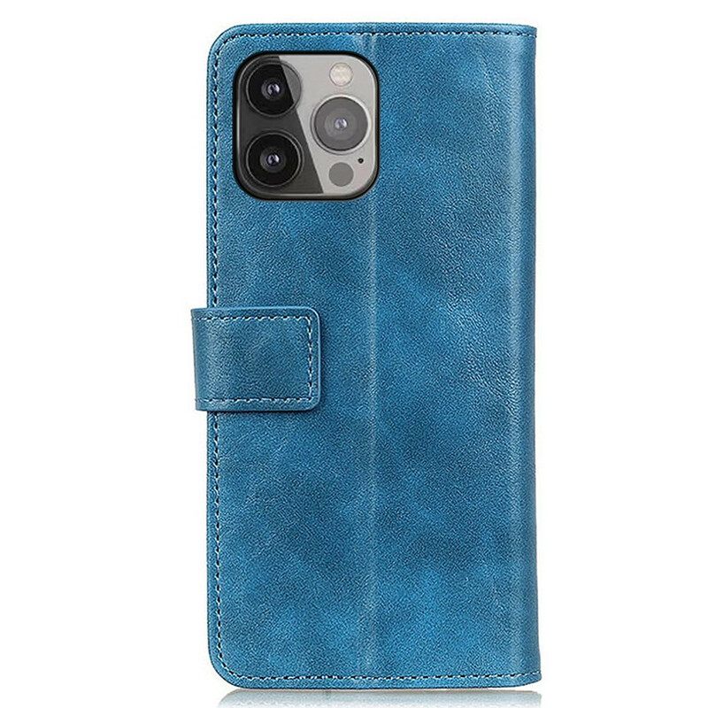 Κάλυμμα iPhone 13 Pro Max Khazneh Elegance Leather Style