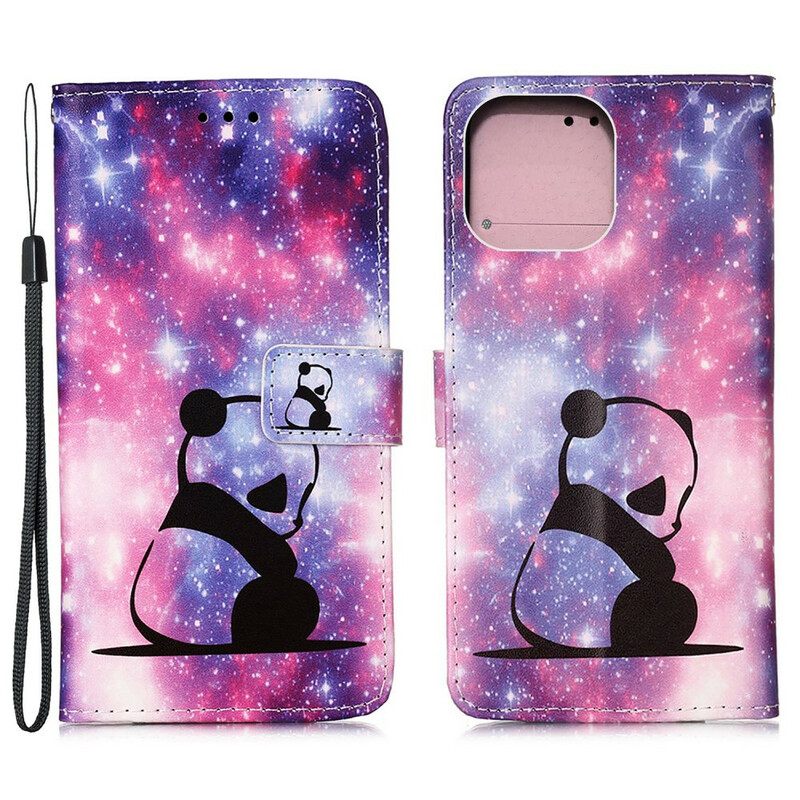 Κάλυμμα iPhone 13 Pro Max Panda Galaxy