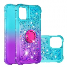 Θήκη iPhone 13 Pro Max Glitter Ring-bracket