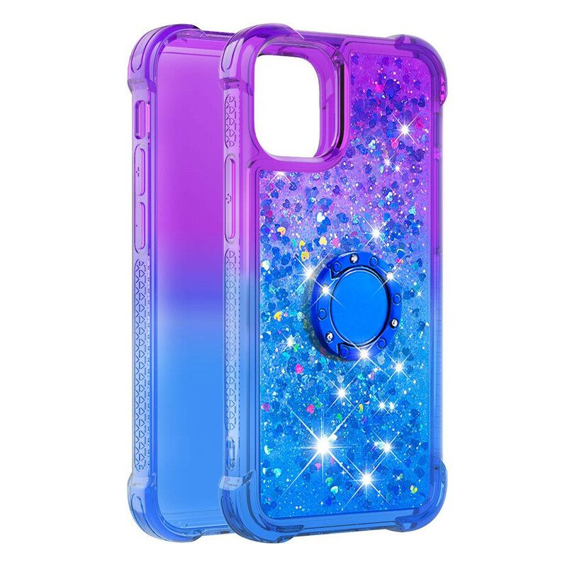 Θήκη iPhone 13 Pro Max Glitter Ring-bracket