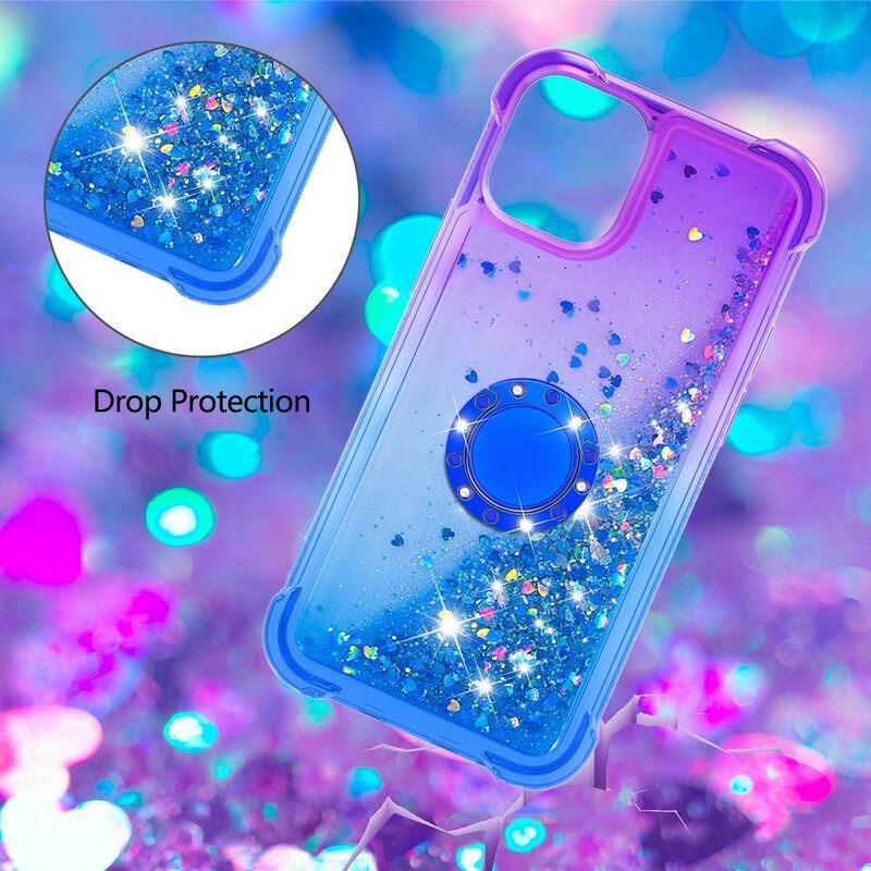 Θήκη iPhone 13 Pro Max Glitter Ring-bracket