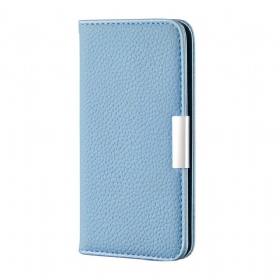 θηκη κινητου iPhone 13 Pro Max Θήκη Flip Faux Leather Litchi Ultra Chic