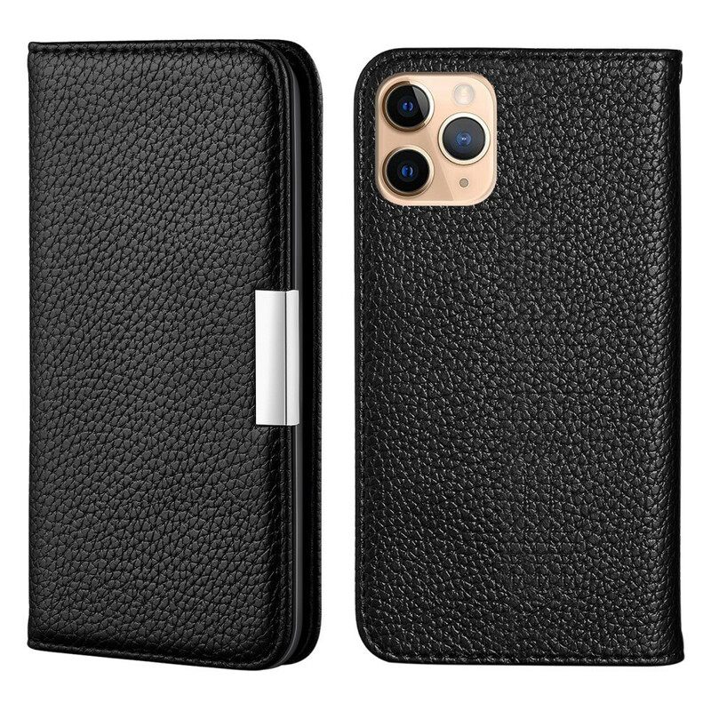 θηκη κινητου iPhone 13 Pro Max Θήκη Flip Faux Leather Litchi Ultra Chic