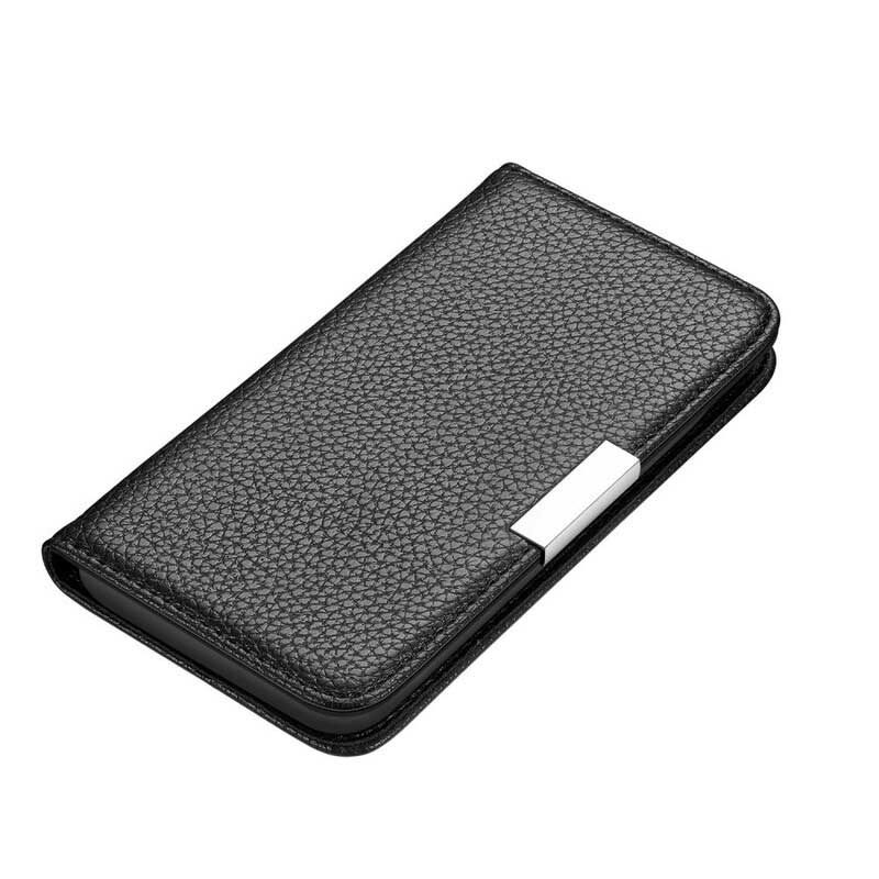 θηκη κινητου iPhone 13 Pro Max Θήκη Flip Faux Leather Litchi Ultra Chic