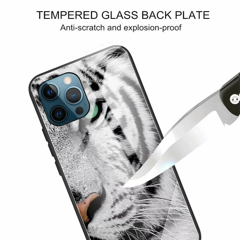 θηκη κινητου iPhone 13 Pro Max Tiger Tempered Glass