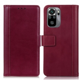 δερματινη θηκη Xiaomi Redmi Note 10 / 10S Split Leather Style