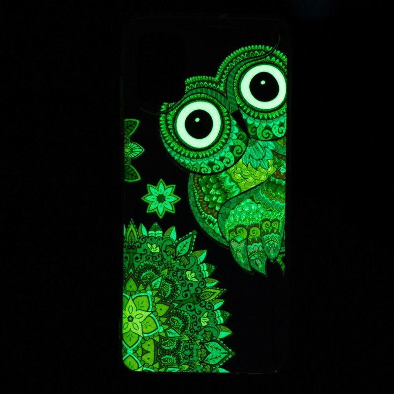 θηκη κινητου Xiaomi Redmi Note 10 / 10S Fluorescent Owl Mandala