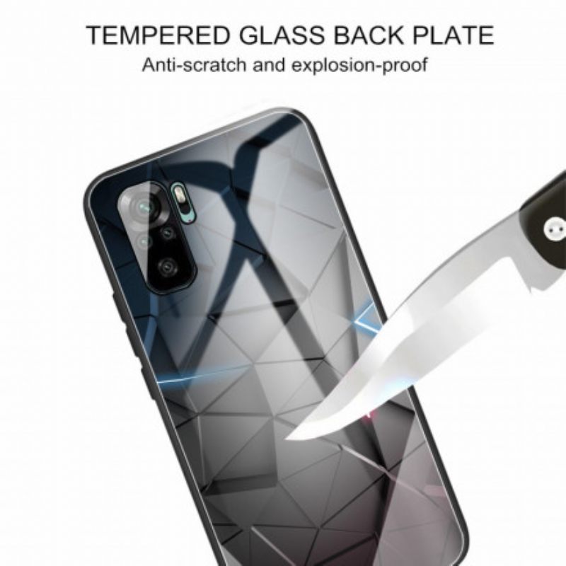 θηκη κινητου Xiaomi Redmi Note 10 / 10S Γεωμετρία Tempered Glass