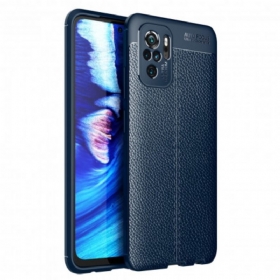 θηκη κινητου Xiaomi Redmi Note 10 / 10S Leather Effect Litchi Διπλή Σειρά