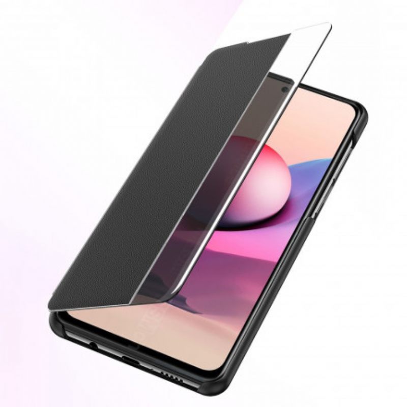 θηκη κινητου Xiaomi Redmi Note 10 / 10S Premium Συνθετικό Δέρμα