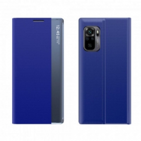 θηκη κινητου Xiaomi Redmi Note 10 / 10S Συνθετικό Δέρμα Με Υφή