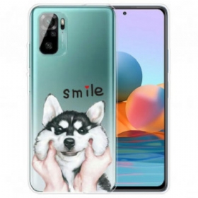 θηκη κινητου Xiaomi Redmi Note 10 / 10S Χαμογελαστος Σκυλος