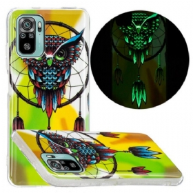 Θήκη Xiaomi Redmi Note 10 / 10S Fluorescent Dream Catcher Κουκουβάγιας