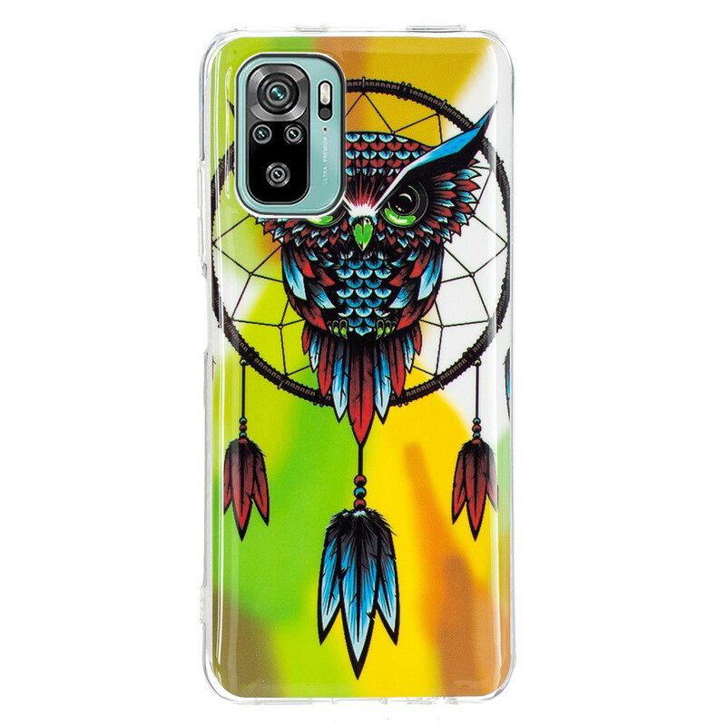 Θήκη Xiaomi Redmi Note 10 / 10S Fluorescent Dream Catcher Κουκουβάγιας