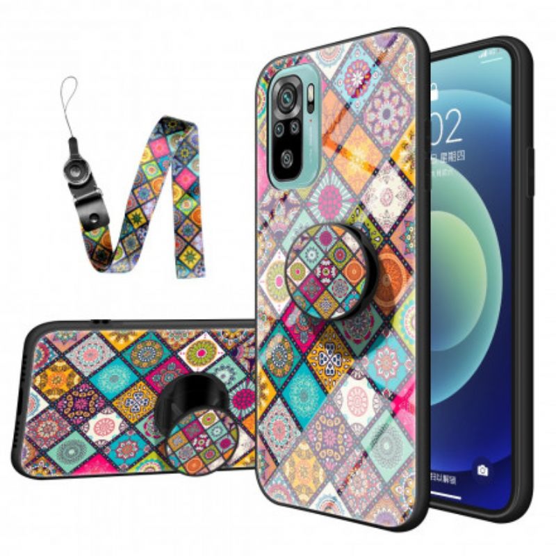 Θήκη Xiaomi Redmi Note 10 / 10S Μαγνητική Θήκη Patchwork