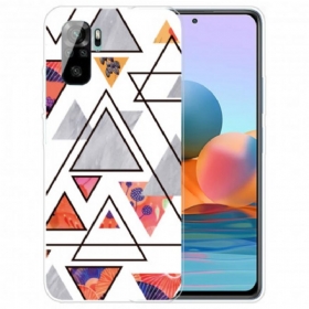 Θήκη Xiaomi Redmi Note 10 / 10S Μαρμάρινα Τρίγωνα