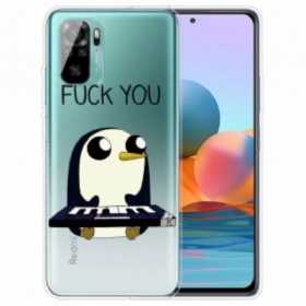 Θήκη Xiaomi Redmi Note 10 / 10S Penguin Fuck You