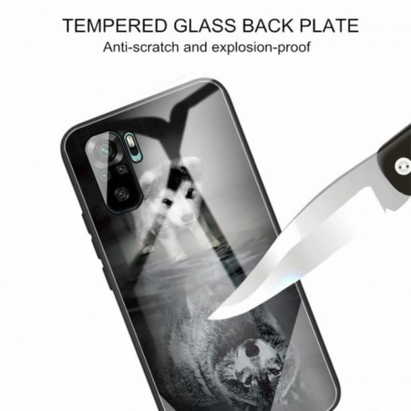 Θήκη Xiaomi Redmi Note 10 / 10S Puppy Dream Tempered Glass