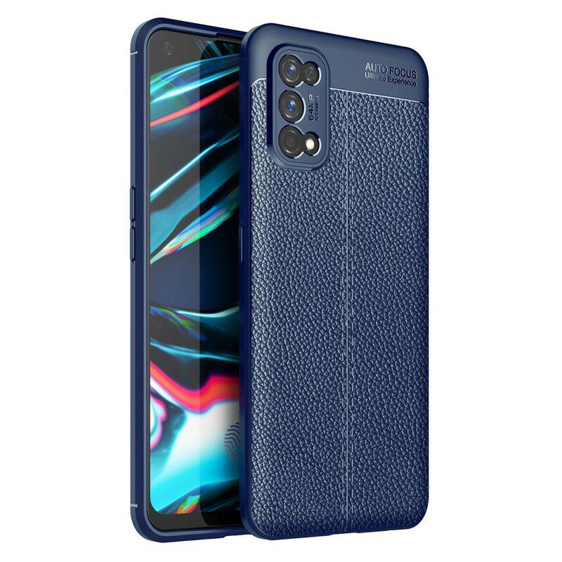 Θήκη Realme 7 Pro Δερμάτινο Εφέ Litchi Double Line