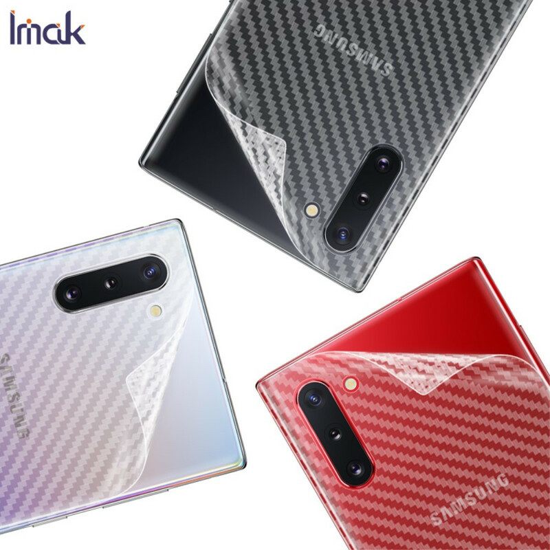 Προστατευτική Μεμβράνη Πλάτης Για Samsung Galaxy Note 10 Carbon Imak