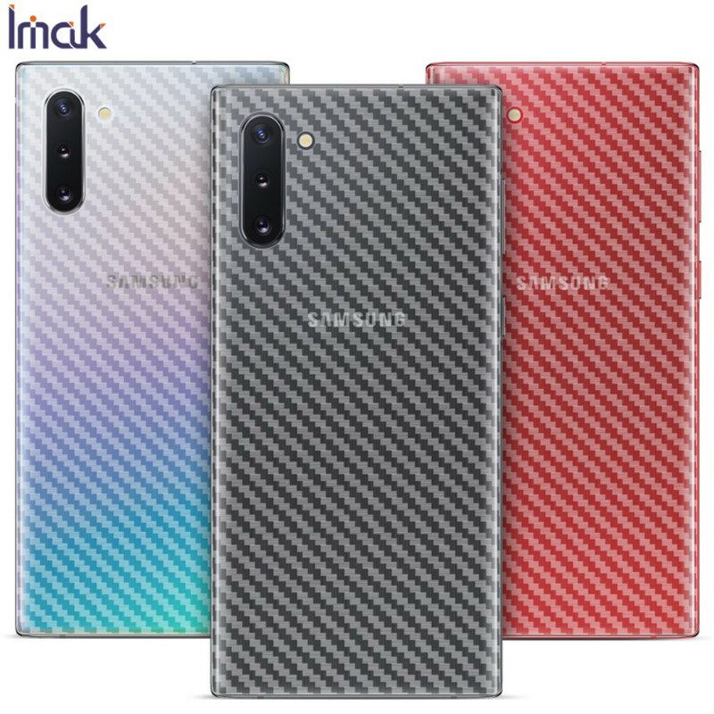 Προστατευτική Μεμβράνη Πλάτης Για Samsung Galaxy Note 10 Carbon Imak