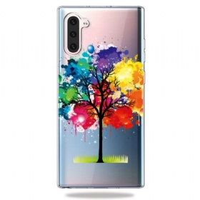 θηκη κινητου Samsung Galaxy Note 10 Άνευ Ραφής Δέντρο Ακουαρέλας