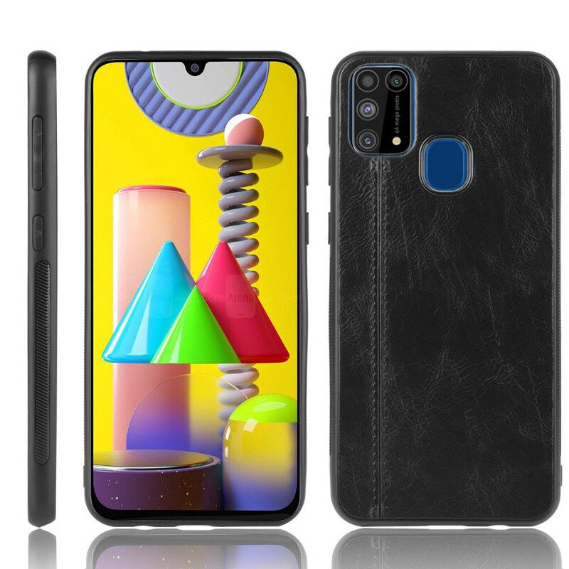 Θήκη Samsung Galaxy M31 Couture Δερμάτινο Εφέ