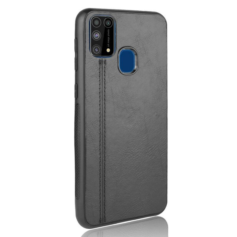 Θήκη Samsung Galaxy M31 Couture Δερμάτινο Εφέ