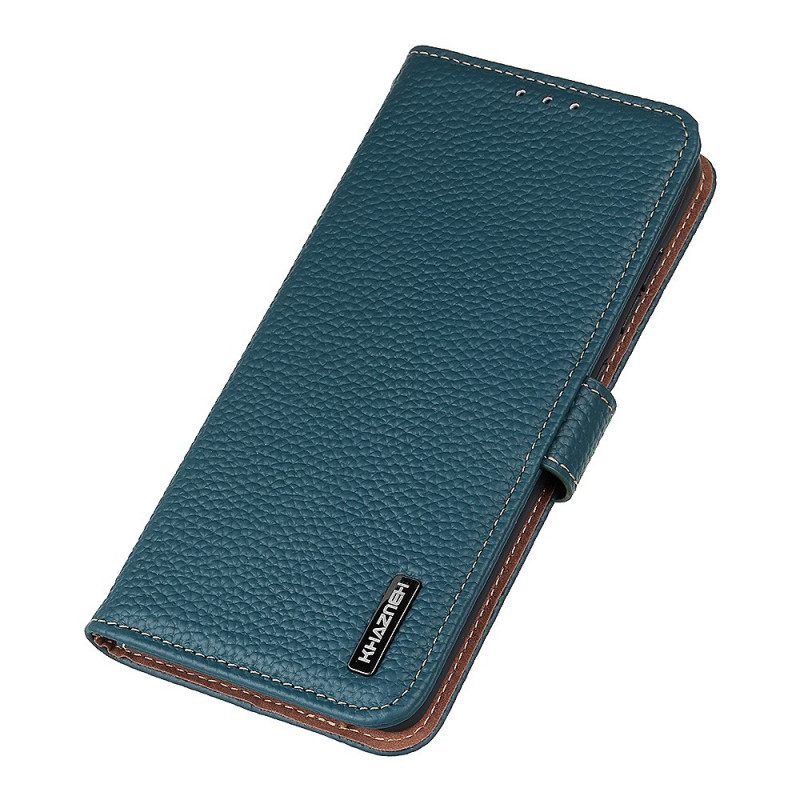 Κάλυμμα Motorola Edge 20 Khazneh Lychee Leather