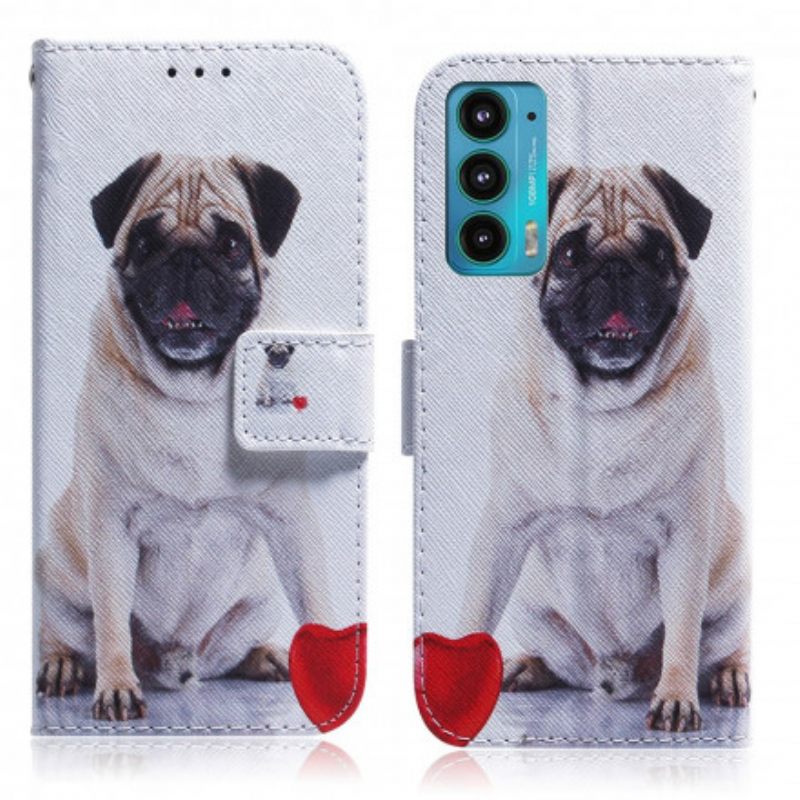 Κάλυμμα Motorola Edge 20 Pug Dog