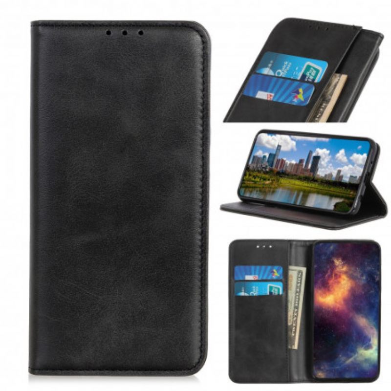 θηκη κινητου Motorola Edge 20 Θήκη Flip Σχέδιο Split Leather