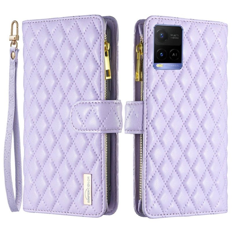 Κάλυμμα Vivo Y21s Binfen Color Style Quilted