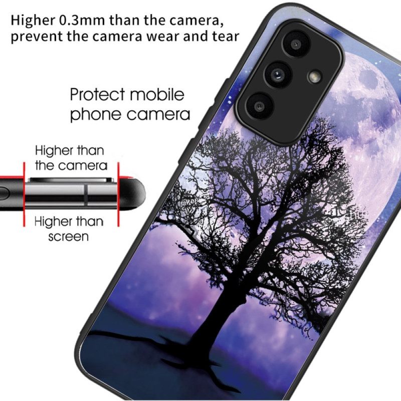 Κάλυμμα Samsung Galaxy A15 5g Tree And Moon Tempered Glass