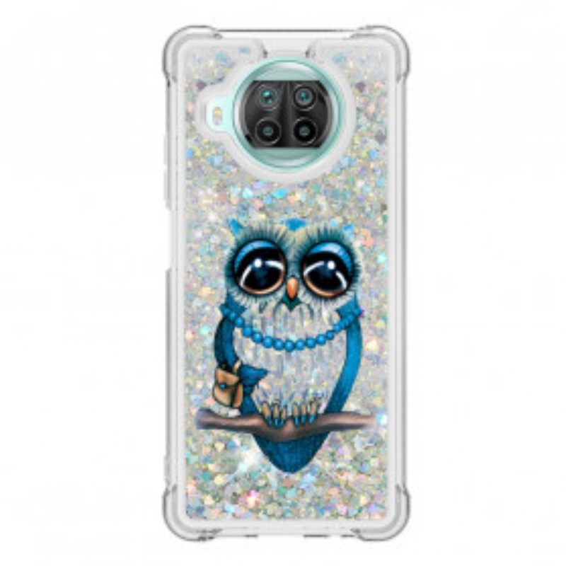 θηκη κινητου Xiaomi Redmi Note 9 Pro 5G Miss Owl Sequins