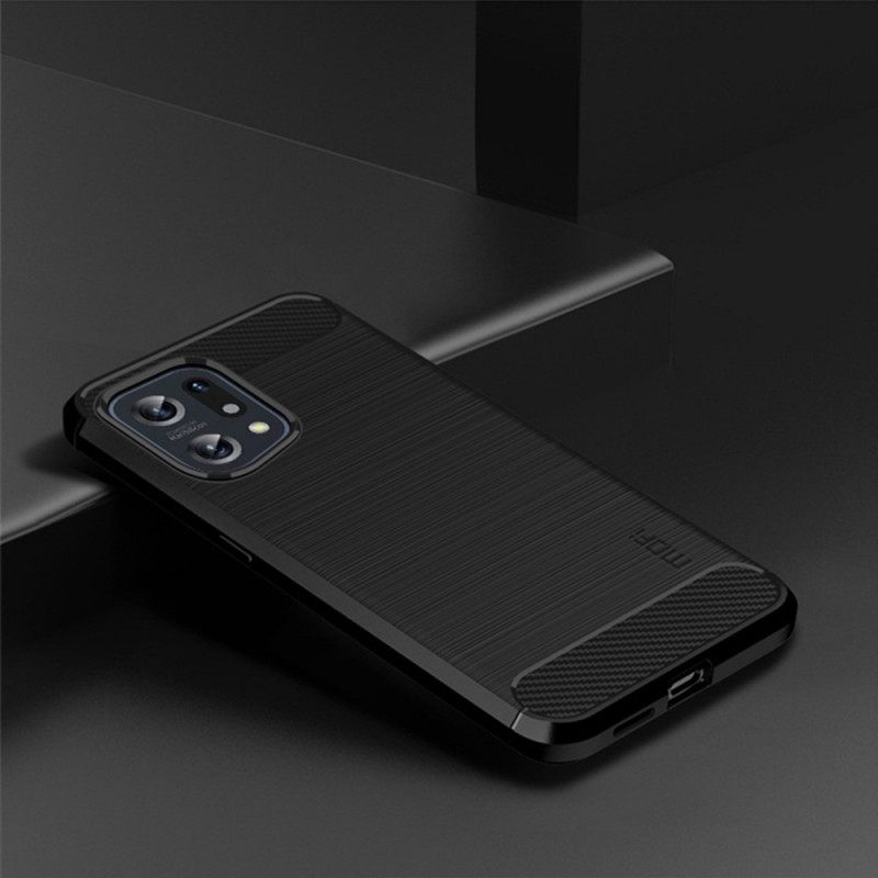 Θήκη Oppo Find X5 Mofi Brushed Carbon Fiber