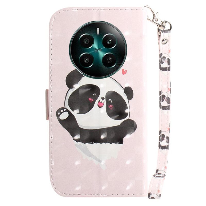 Θηκη Κινητου Realme 12 Plus 5g Θήκες Κινητών Panda Love With Strap