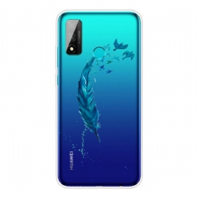 θηκη κινητου Huawei P Smart 2020 Ζωγραφισμένες Πεταλούδες Και Λουλούδια