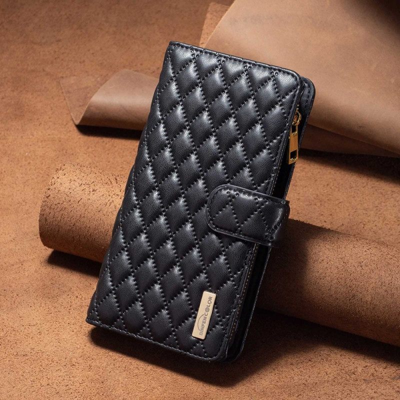 Θήκη Flip Vivo Y33s Binfen Color Style Quilted