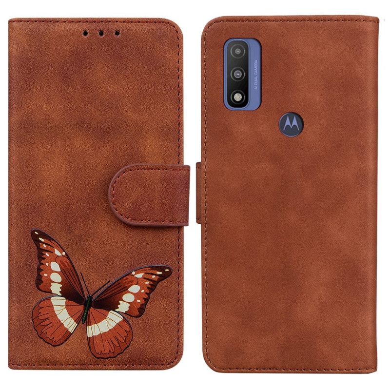 Κάλυμμα Moto E40 / E30 / E20 Skin-touch Butterfly