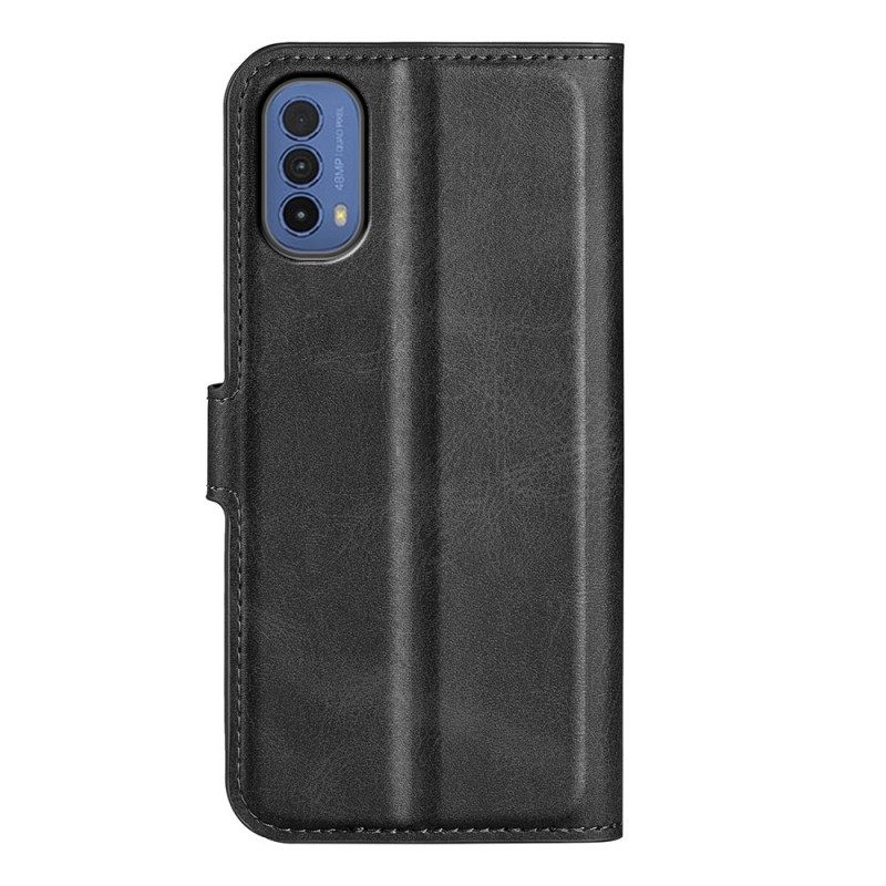 Κάλυμμα Moto E40 / E30 / E20 Slim Extreme Leather Effect