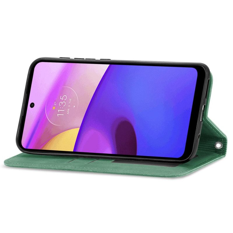 θηκη κινητου Moto E40 / E30 / E20 Θήκη Flip Skin-touch Design