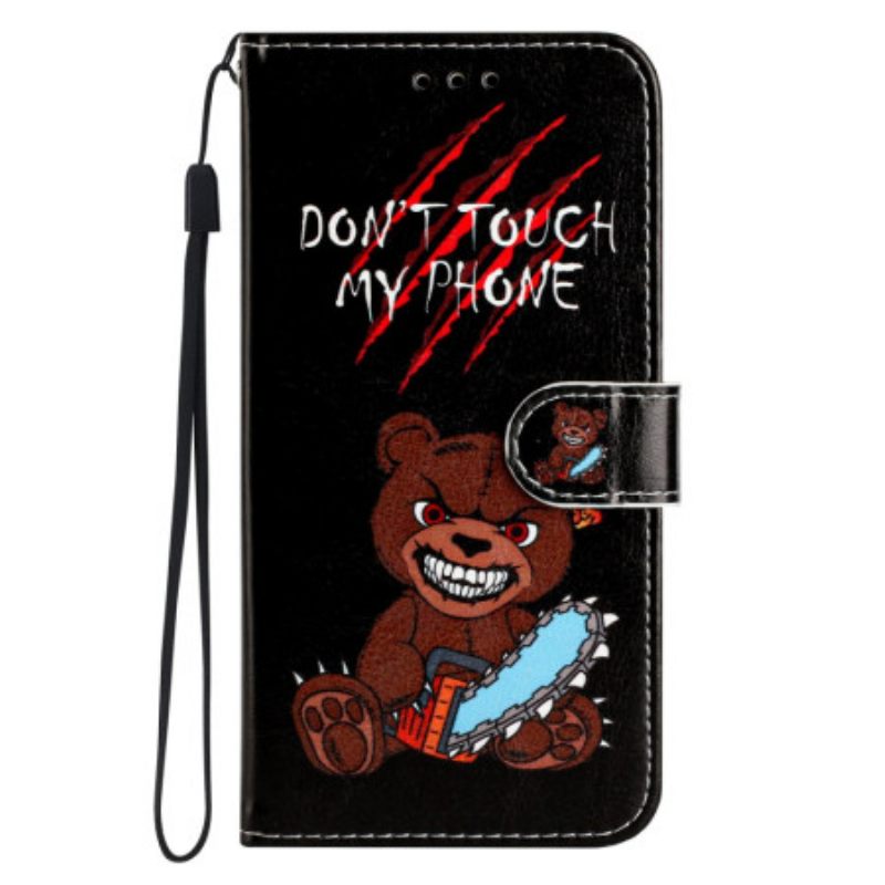 Δερματινη Θηκη Xiaomi 14t Angry Bear